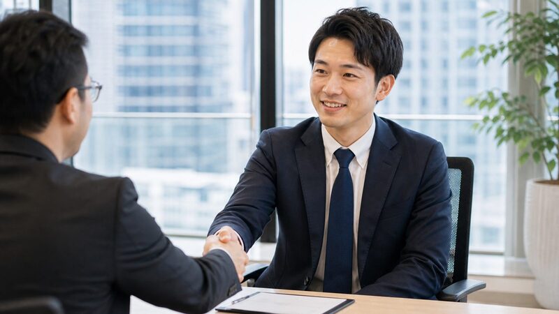 採用されるマレーシア就職者のイメージ