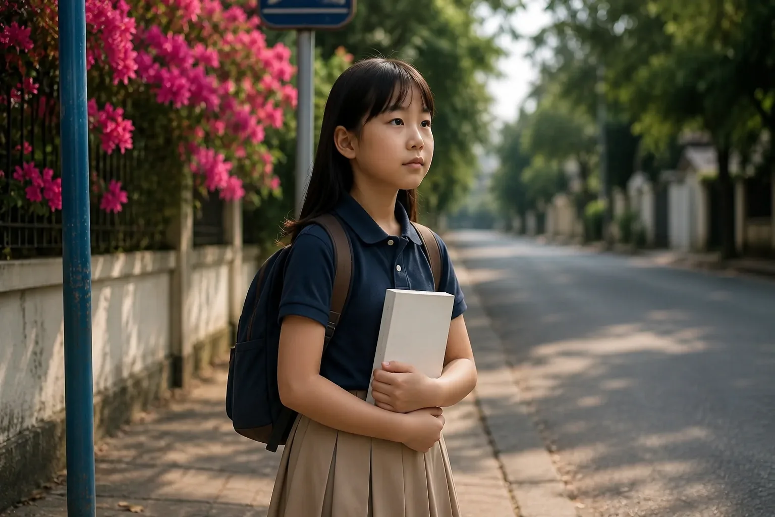 バンコクで通学する日本人小学生