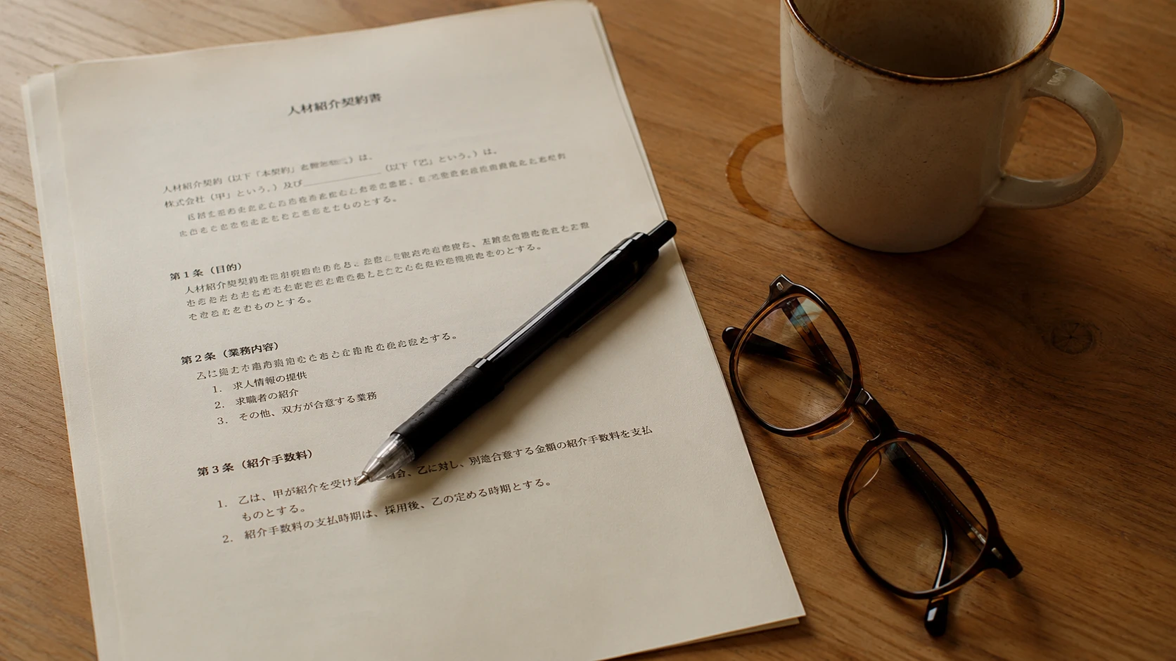 英文CV・職務経歴書を作成するビジネスパーソン
