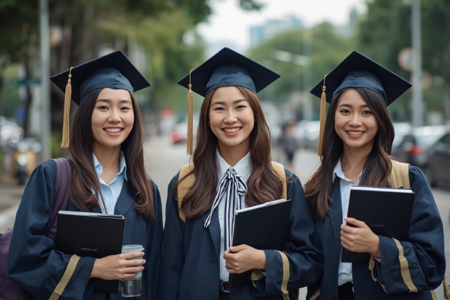 タイの大学教育と企業ニーズのミスマッチを示すイメージ