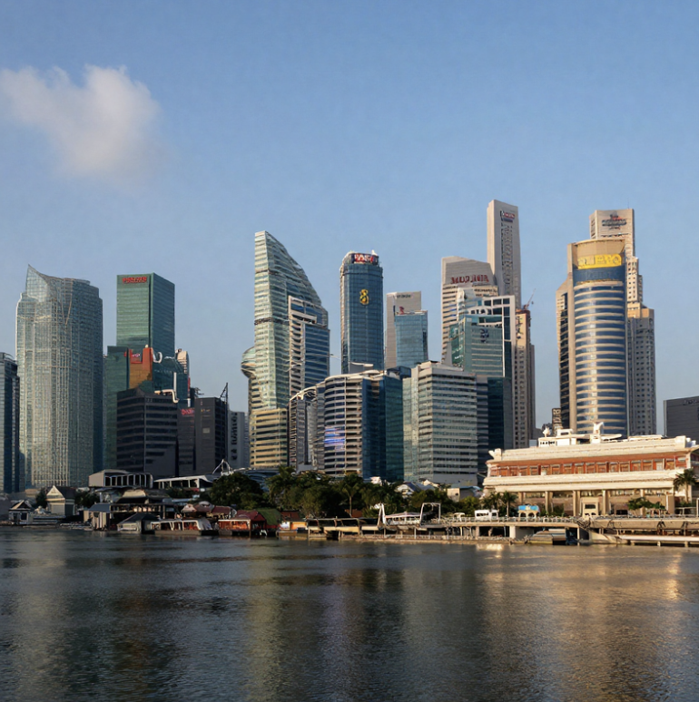 シンガポールの街並みイメージ