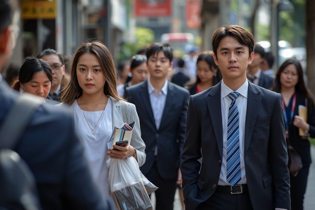 タイ外資系企業の面接対策をするビジネスパーソン
