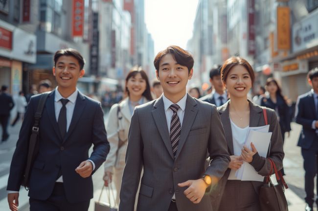 アジアの転職市場とトレンドを示すイメージ