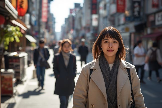 アジアでの生活・街並みのイメージ