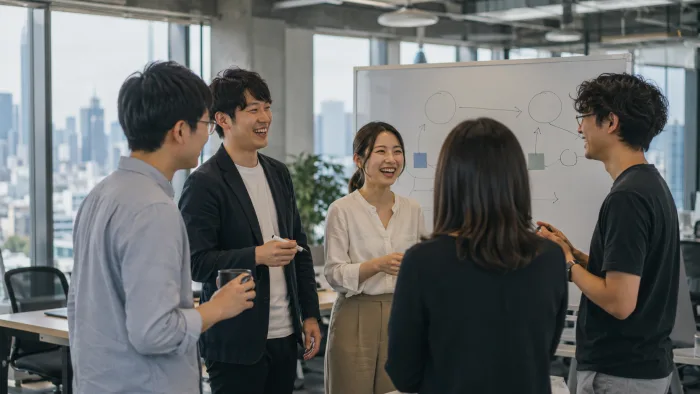 台湾の職場の様子