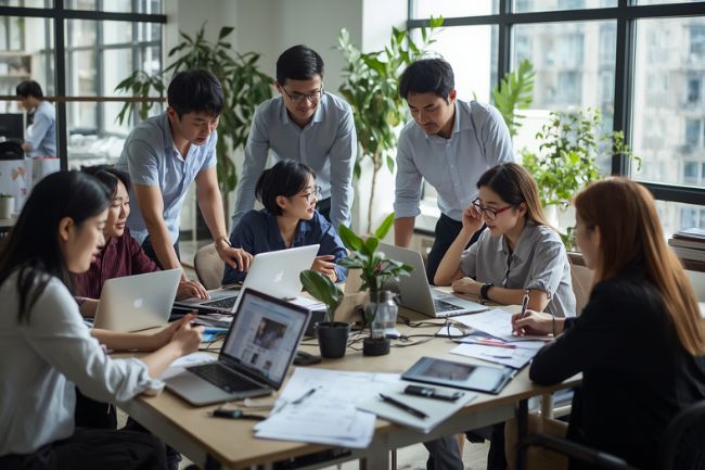 マレーシアの就労ビザ（Employment Pass）と必要書類のイメージ