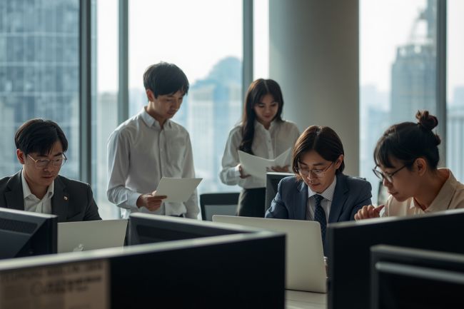 ペナンの日系企業（ソニー・インテル等）の成功事例を示すイメージ