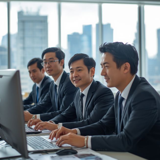 ベトナムでのITエンジニアとして活躍するイメージ
