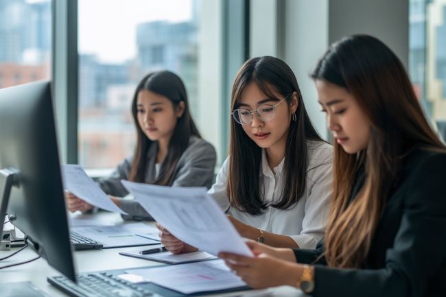 インドネシアの会計事務所の労働条件と給与水準