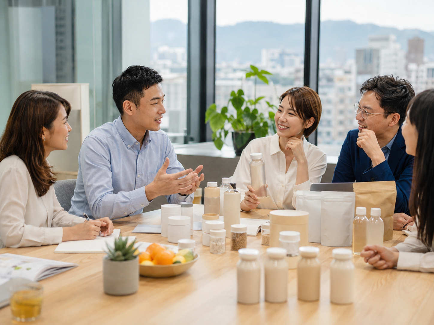 台湾の求人サイトを検索する様子