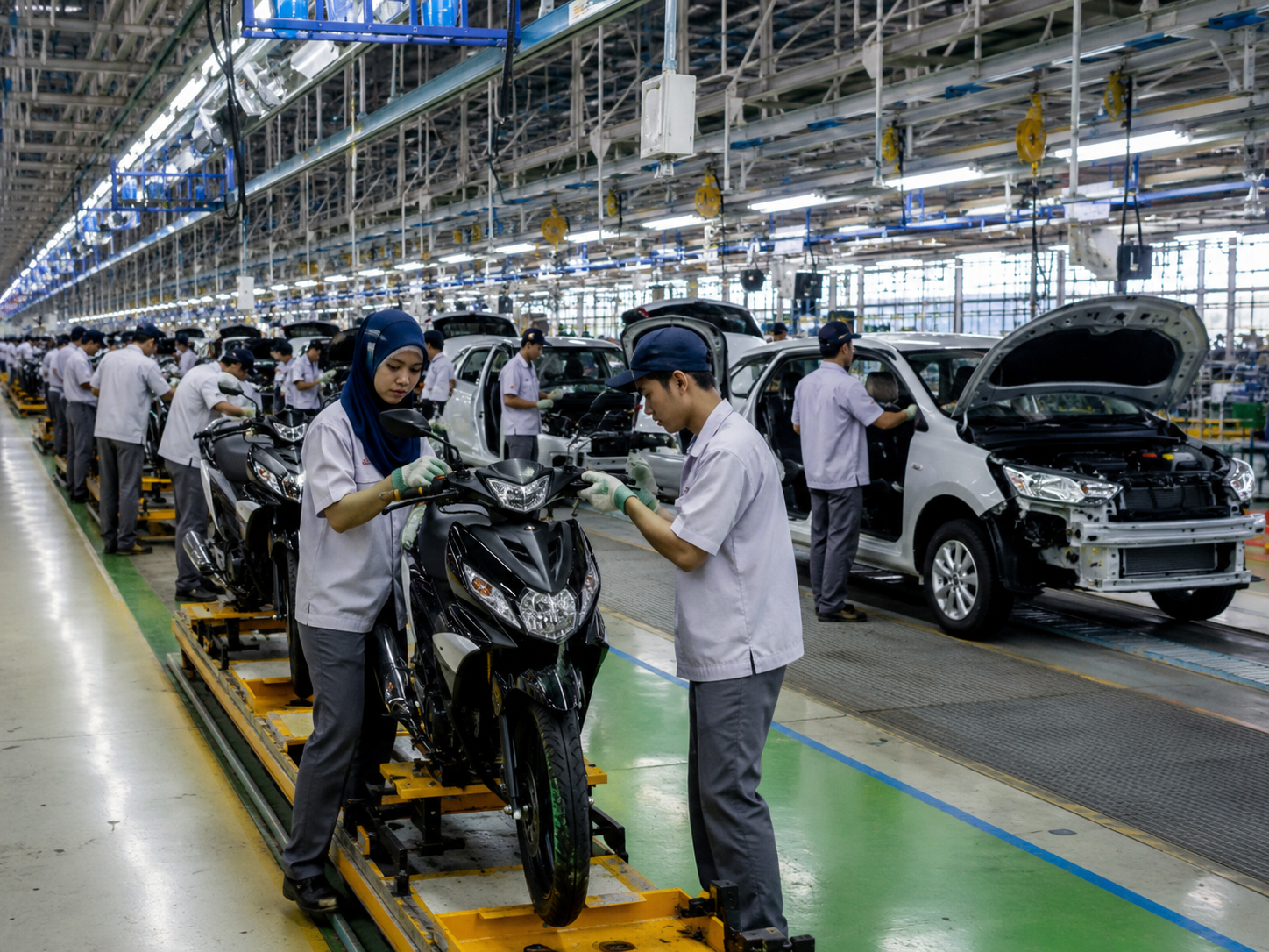 インドネシアの転職環境における四輪・二輪製造業の魅力