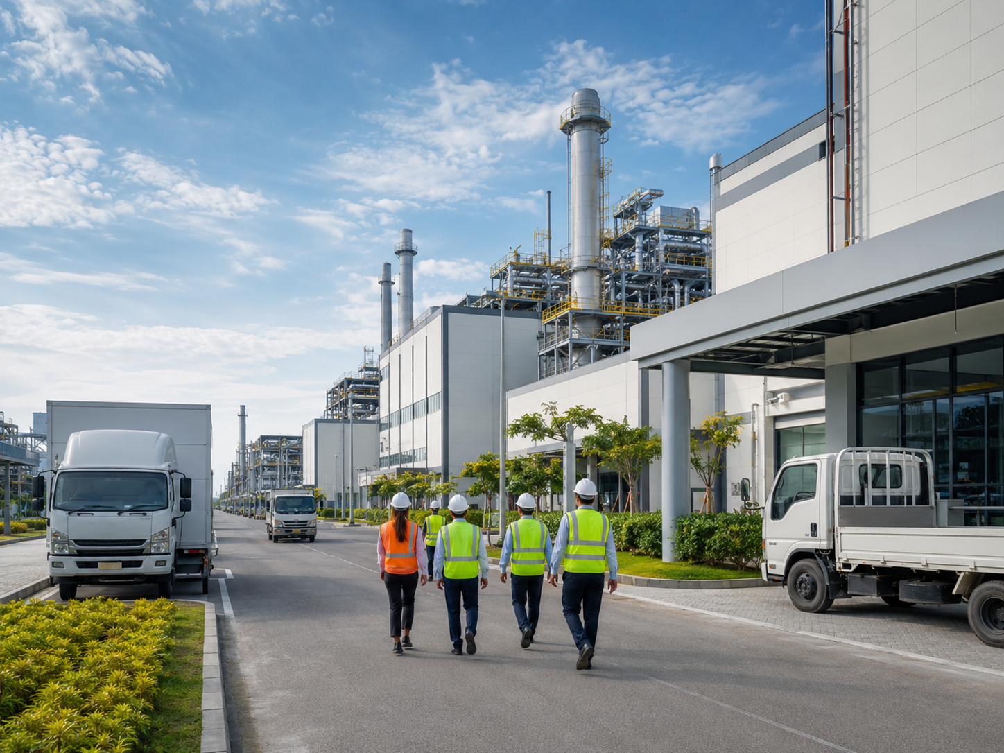 インドネシア製造業の工場風景