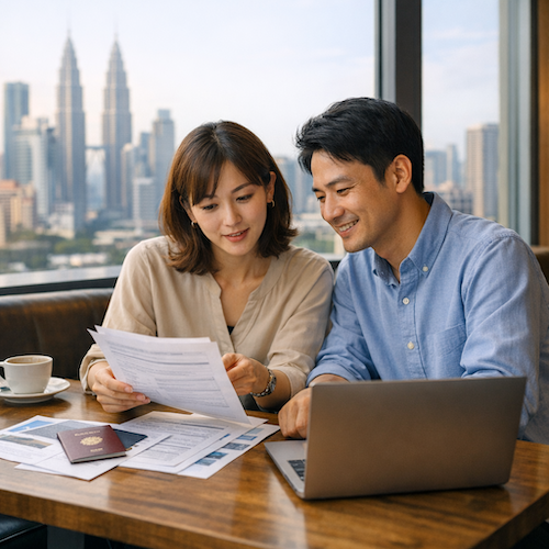 マレーシアのビザ計画イメージ