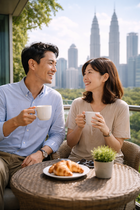 マレーシアでの家族生活イメージ