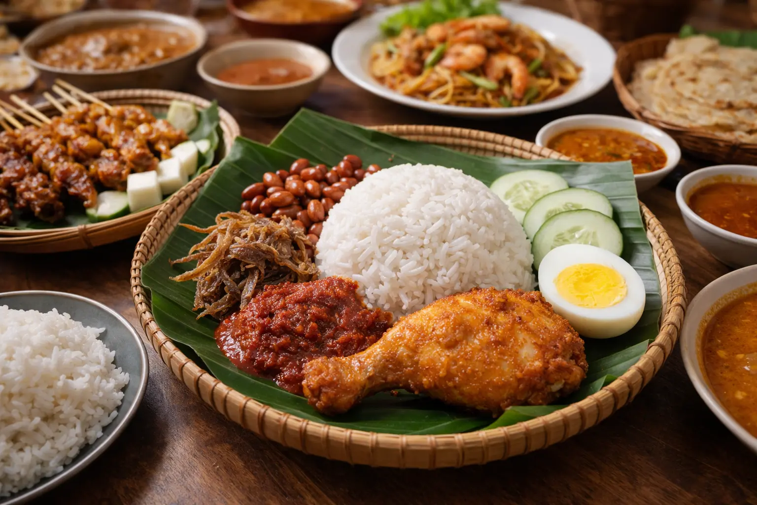 マレーシアの食文化ナシレマ