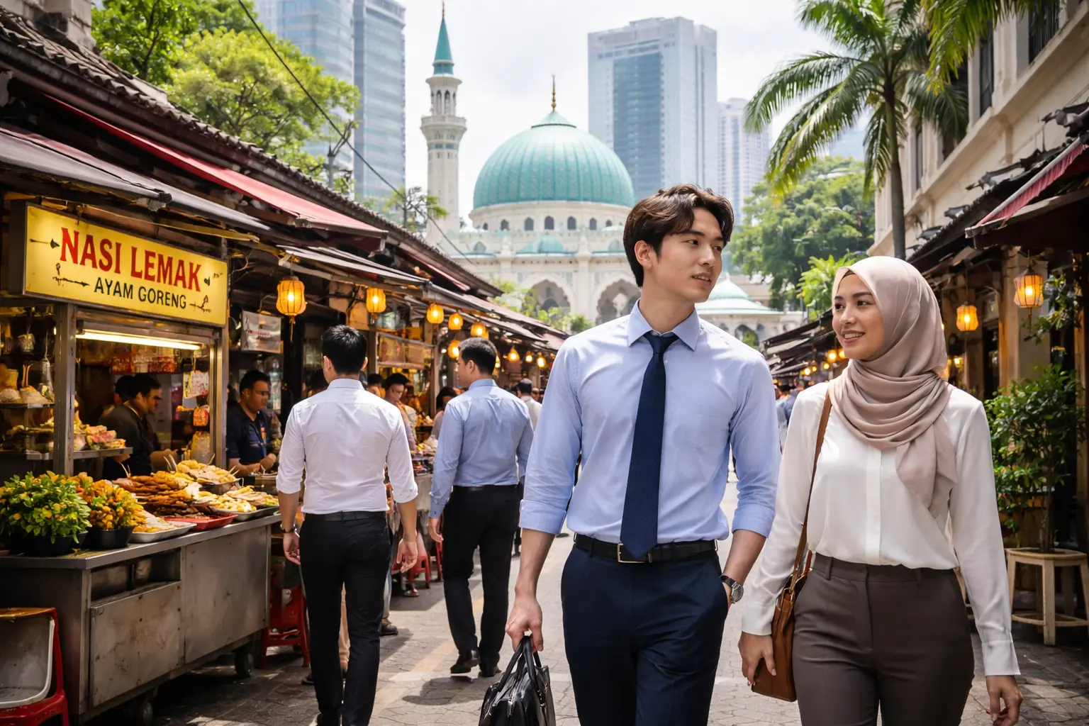 マレーシアのモスクと文化