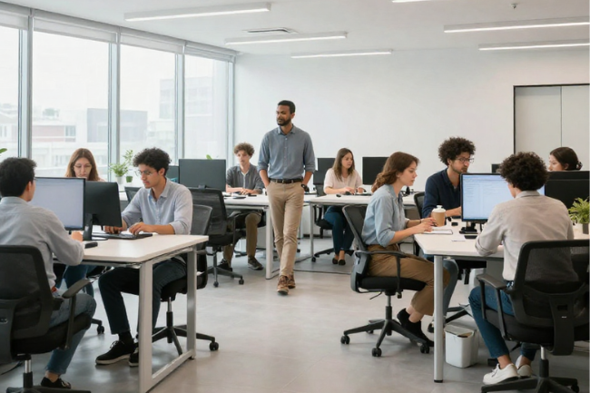 バンコクのオフィスでの働き方文化