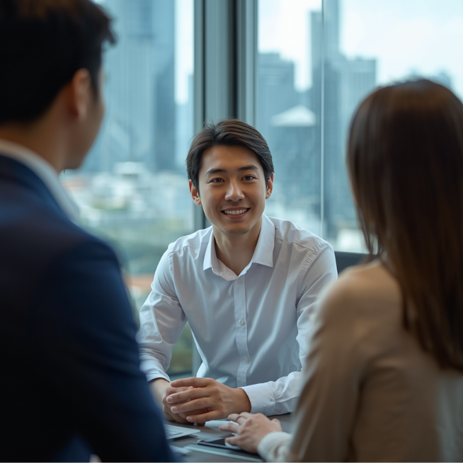 シンガポール企業の福利厚生の充実度を示す画像