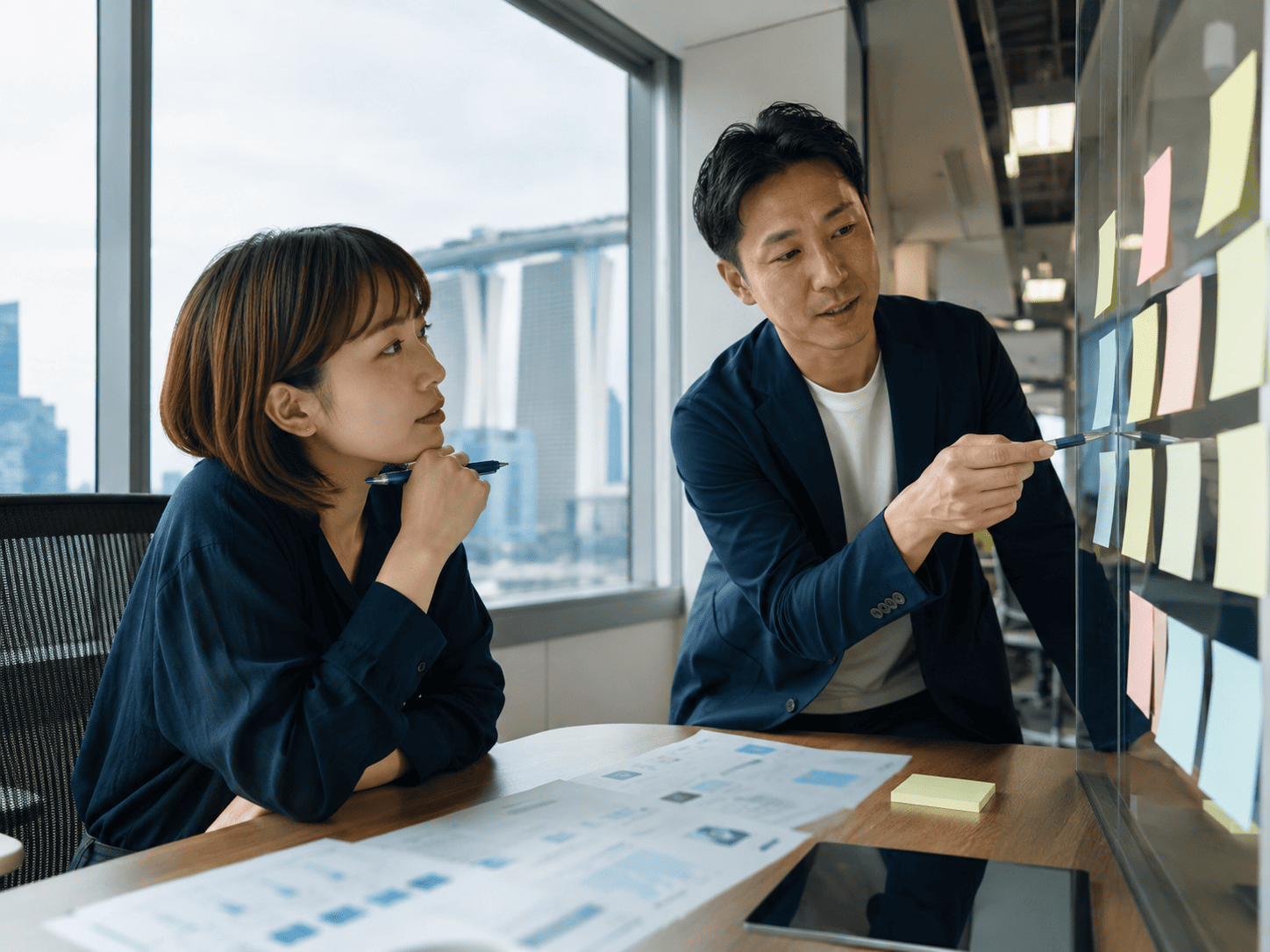 転職成功のステップを示すイメージ