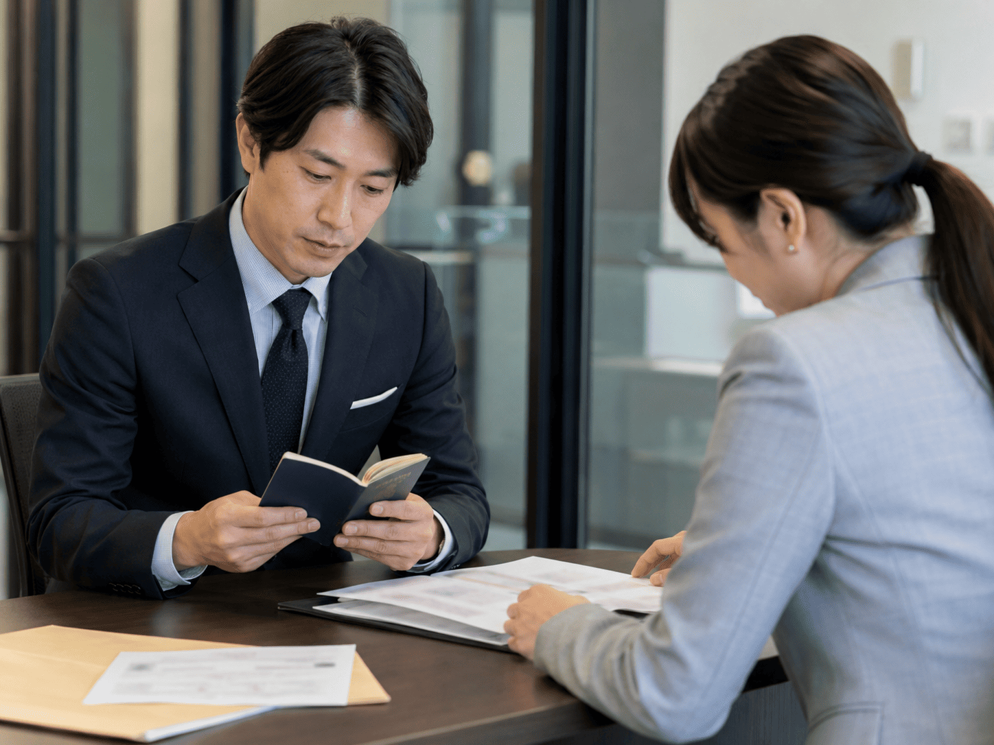 面接準備とよくある質問対策のイメージ