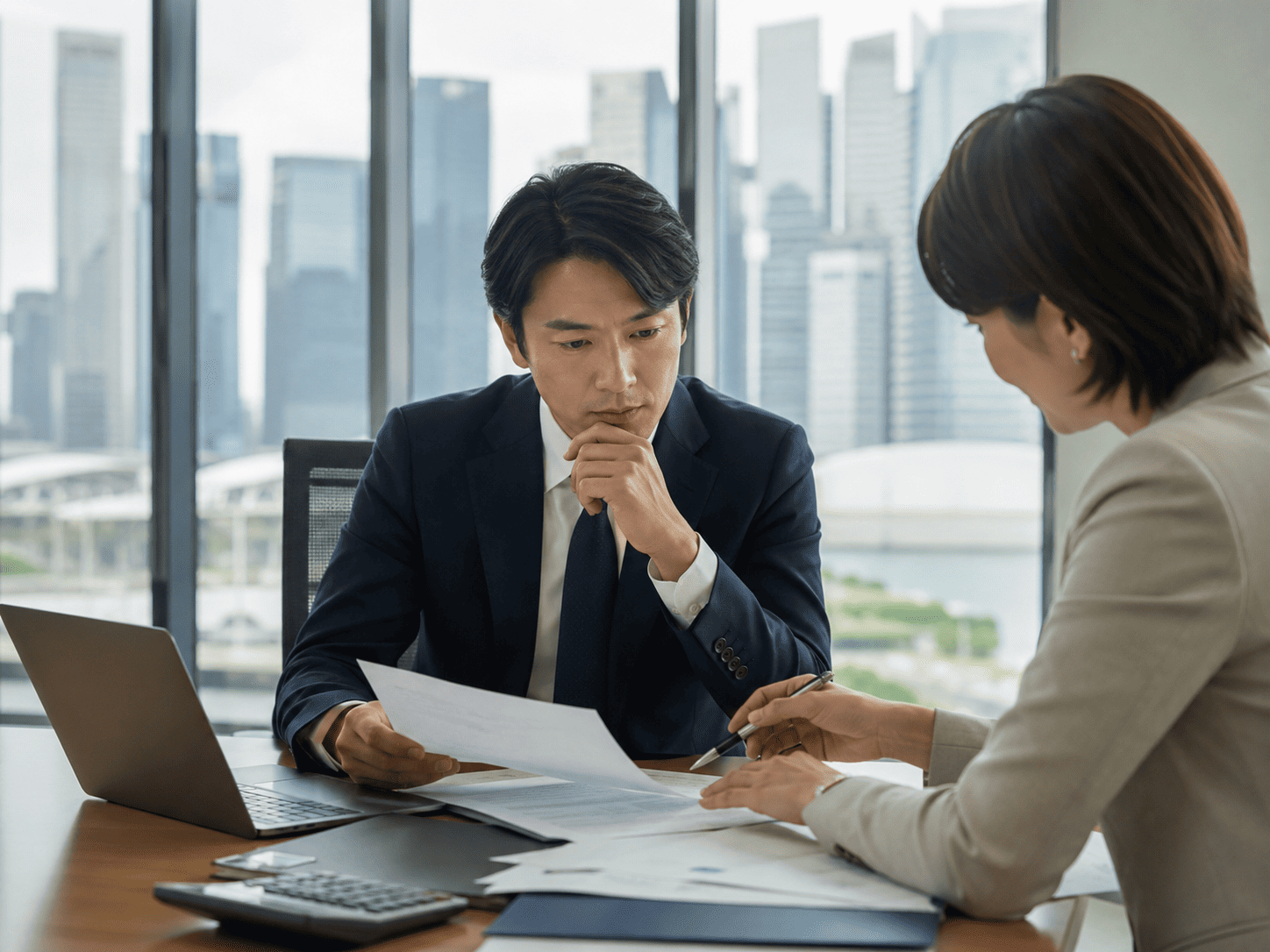 シンガポールでの法務・弁護士のビザ手続きのイメージ