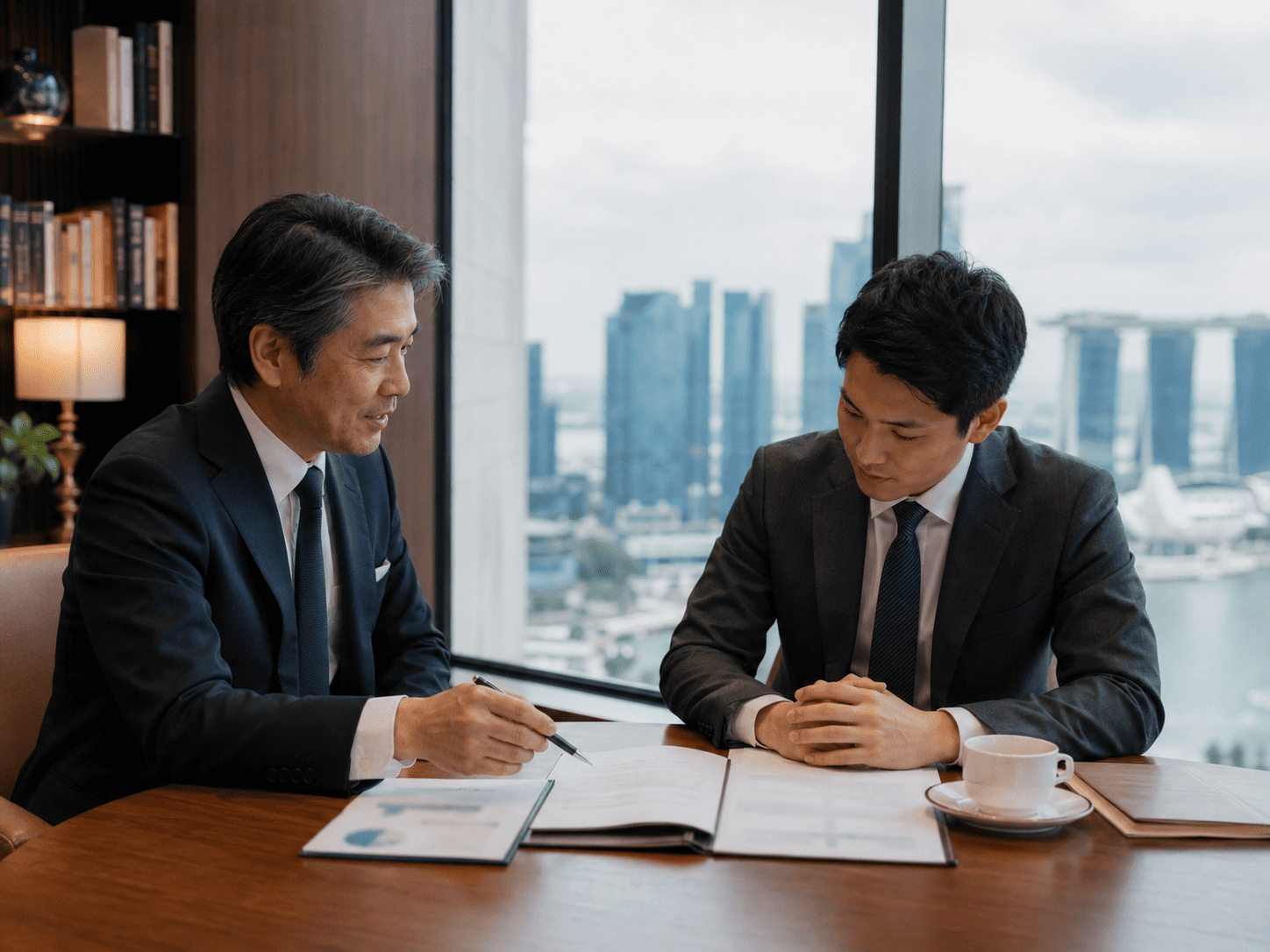 シンガポールの法務弁護士のキャリア形成のイメージ
