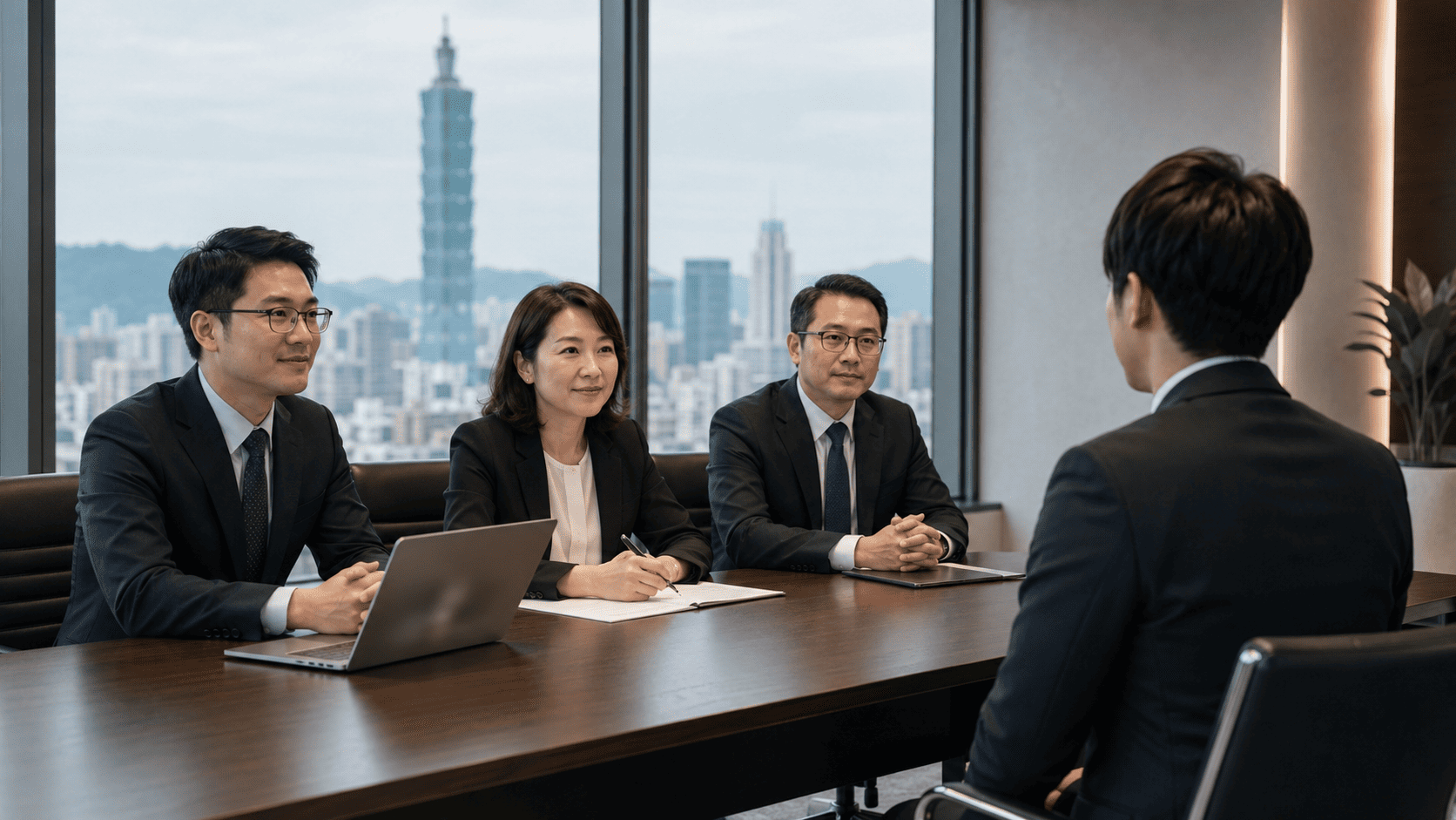 台湾でのビジネスネットワーキングイメージ