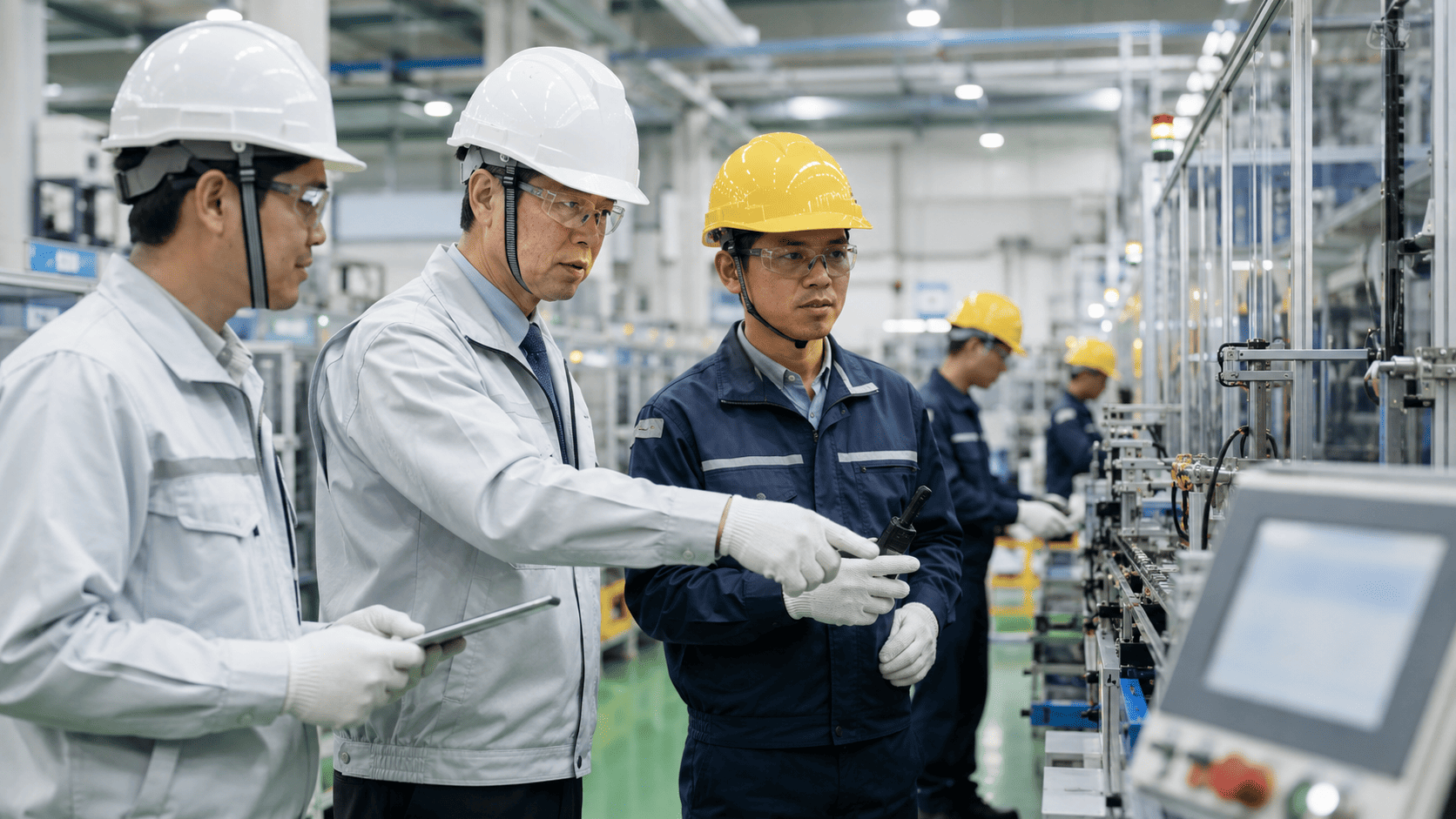 チカランの工場管理・安全管理のイメージ