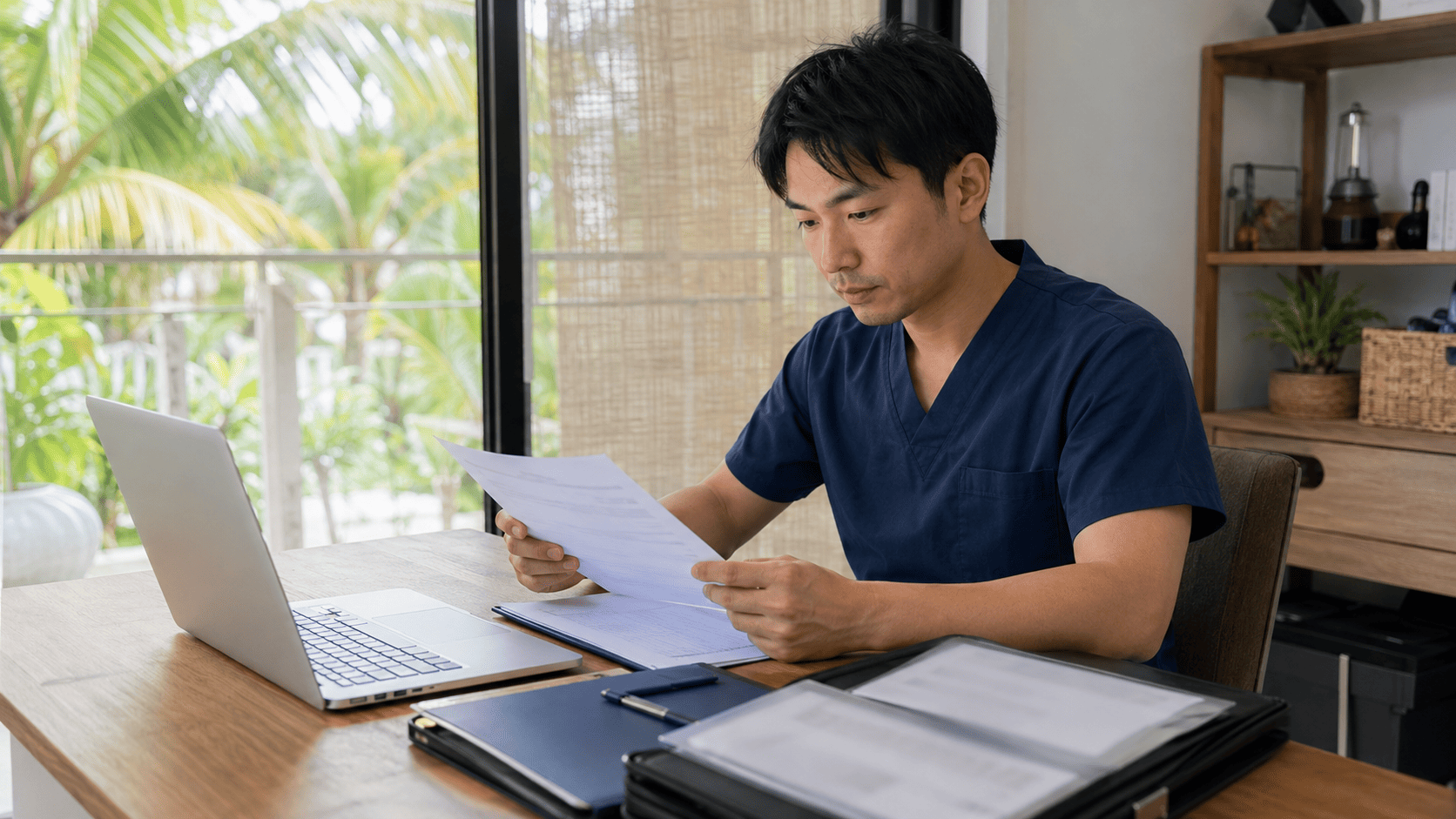 海外求人向けの履歴書・職務経歴書を作成するイメージ