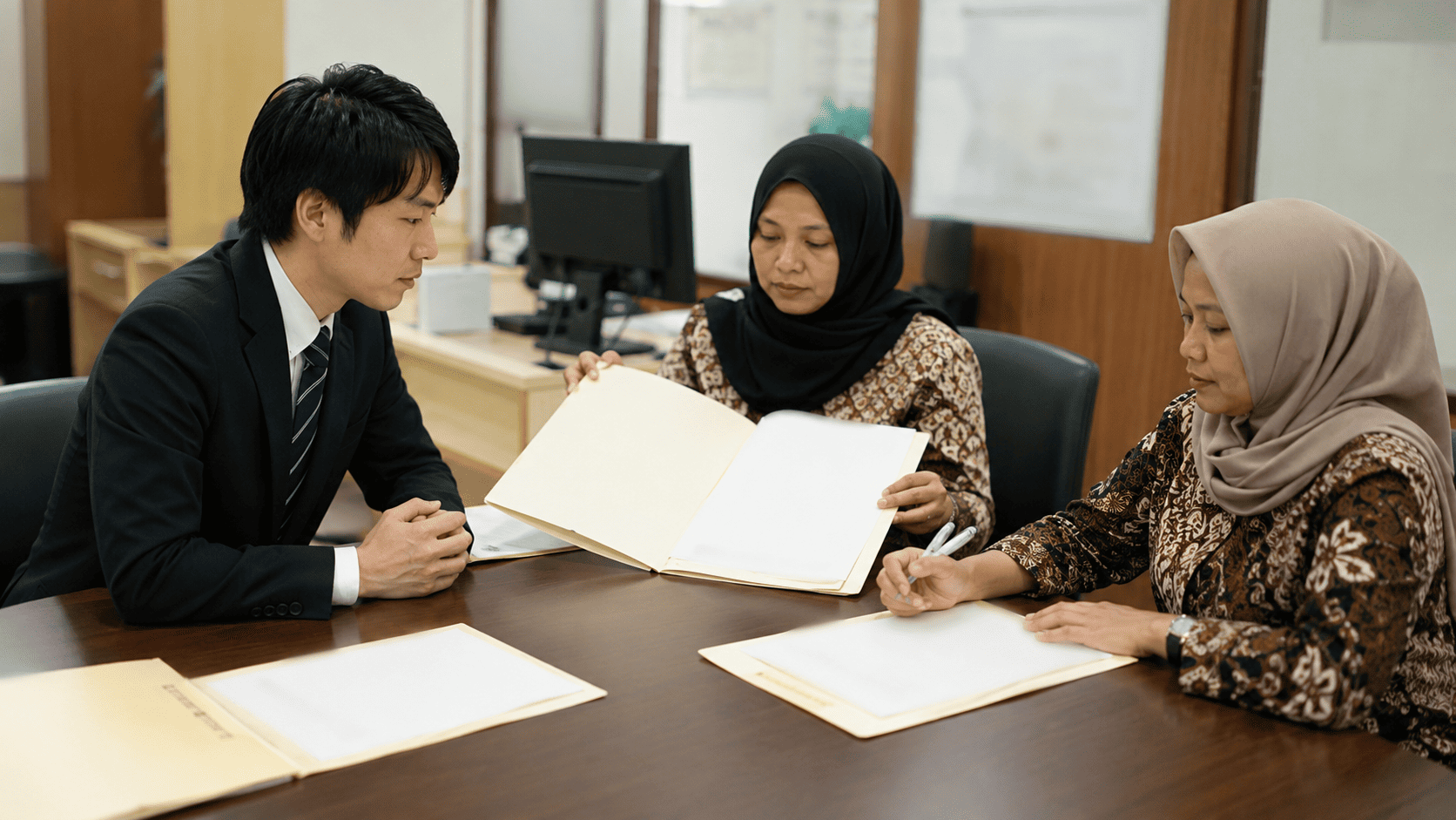 研修を受ける医療従事者のイメージ
