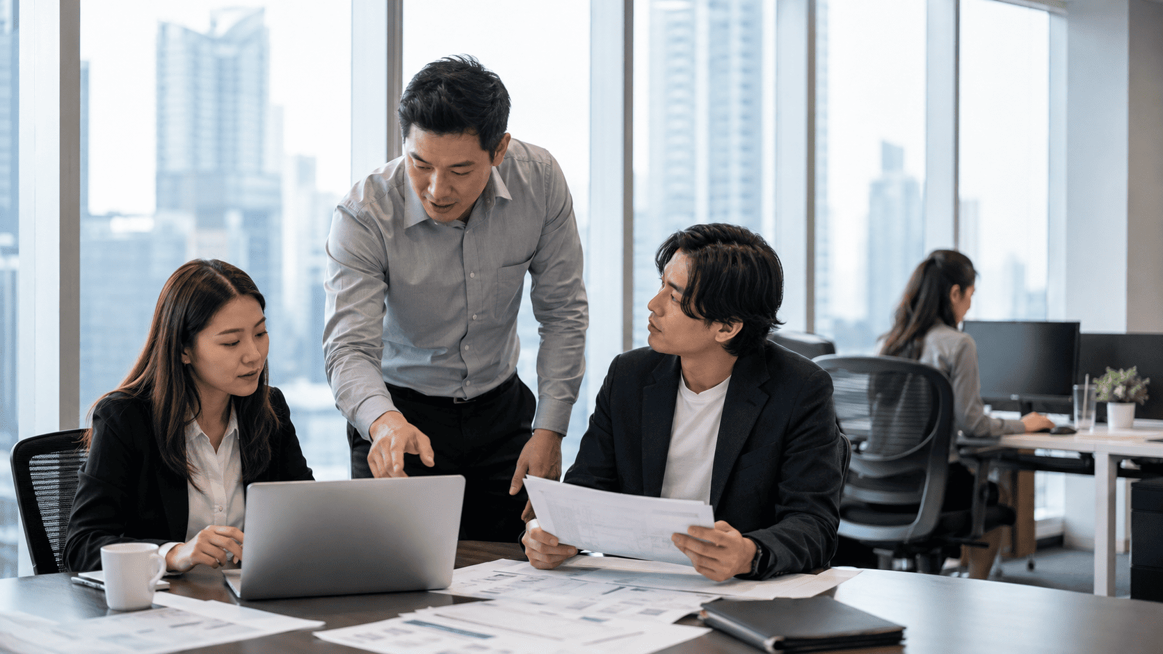 タイの職種別求人市場のイメージ