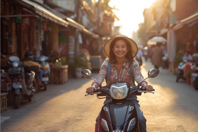 ベトナムの文化と異国生活を楽しむイメージ
