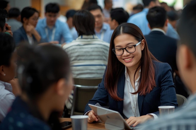 ベトナムで成功するための転職戦略イメージ