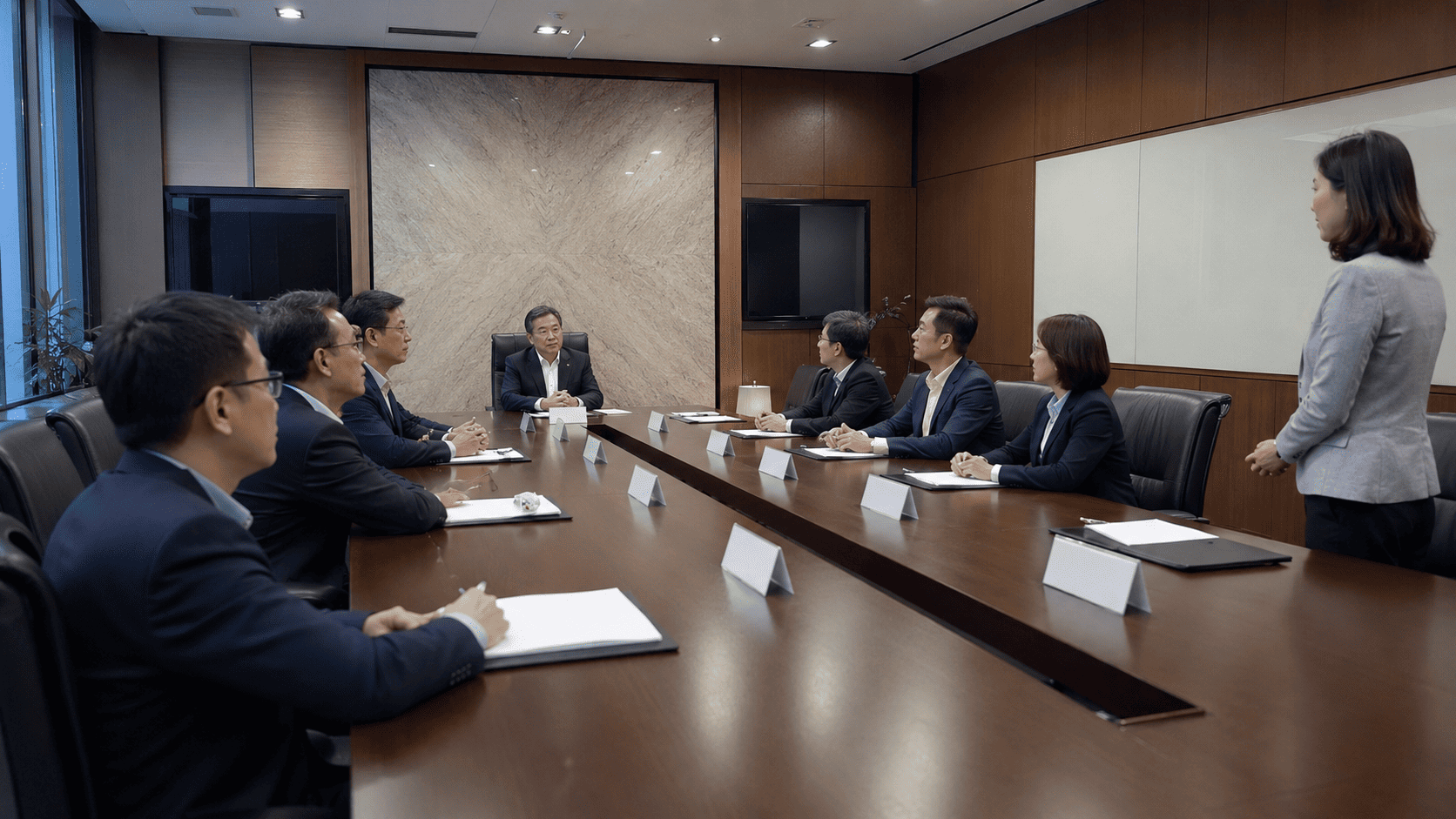 台湾企業のヒエラルキーと会議の様子