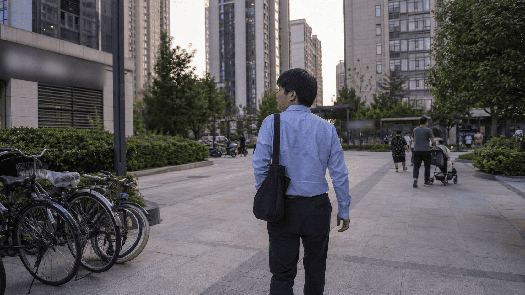 北京の住宅街と生活風景