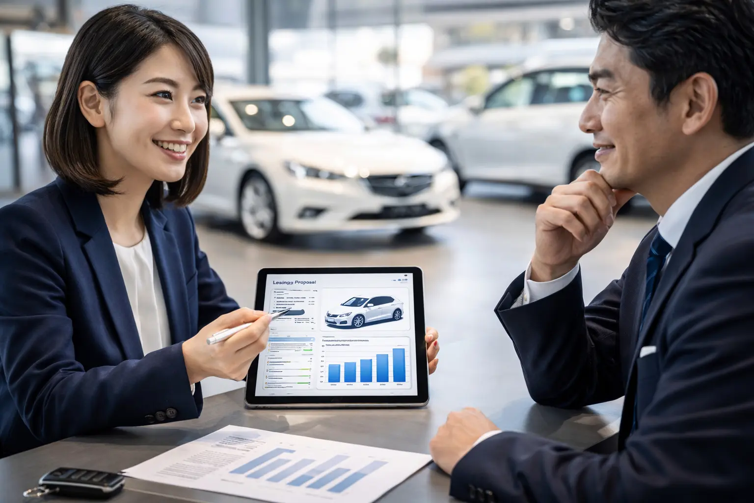 タイ就労ビザと労働許可証申請イメージ