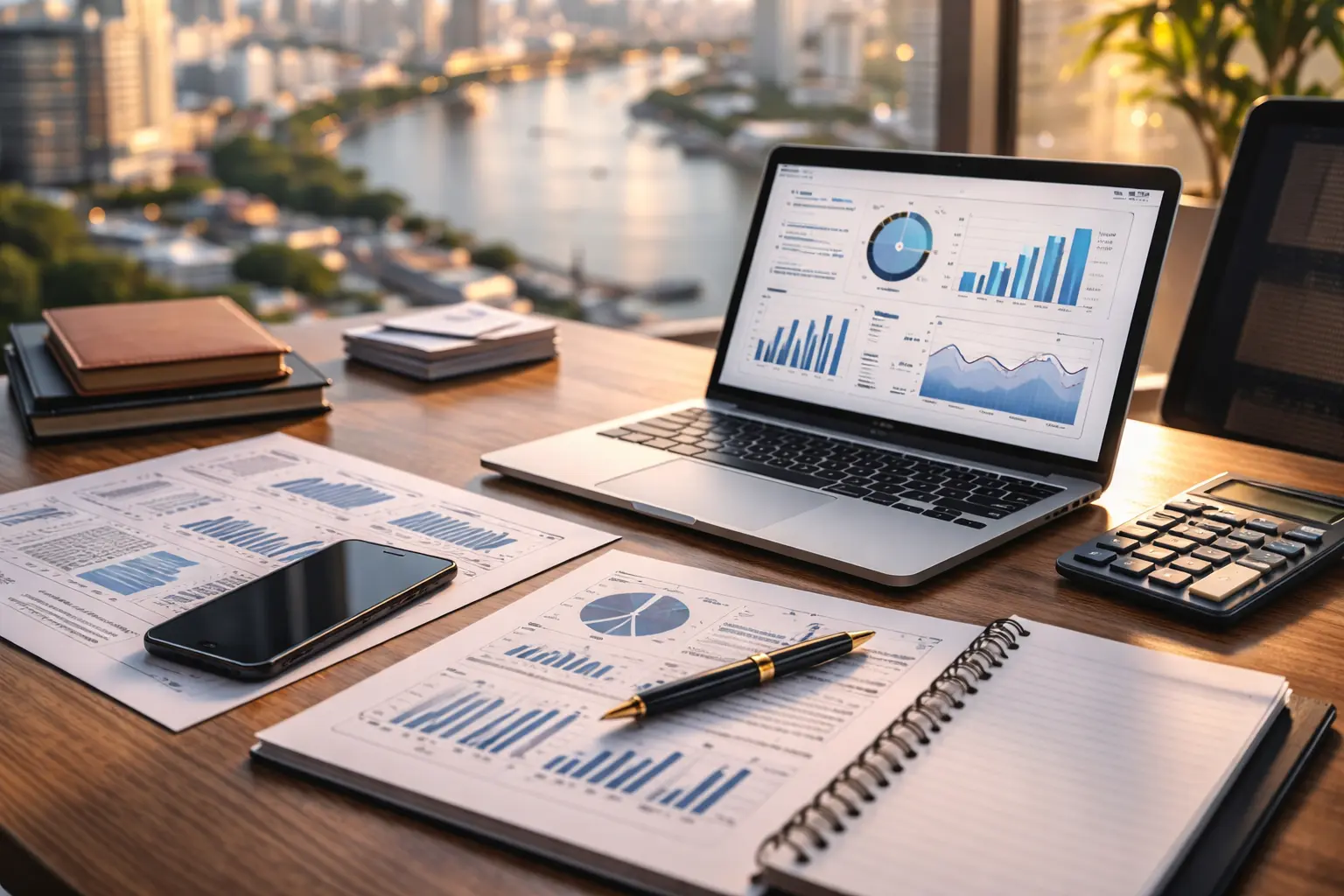 バンコクの日系オフィス街と商業エリア