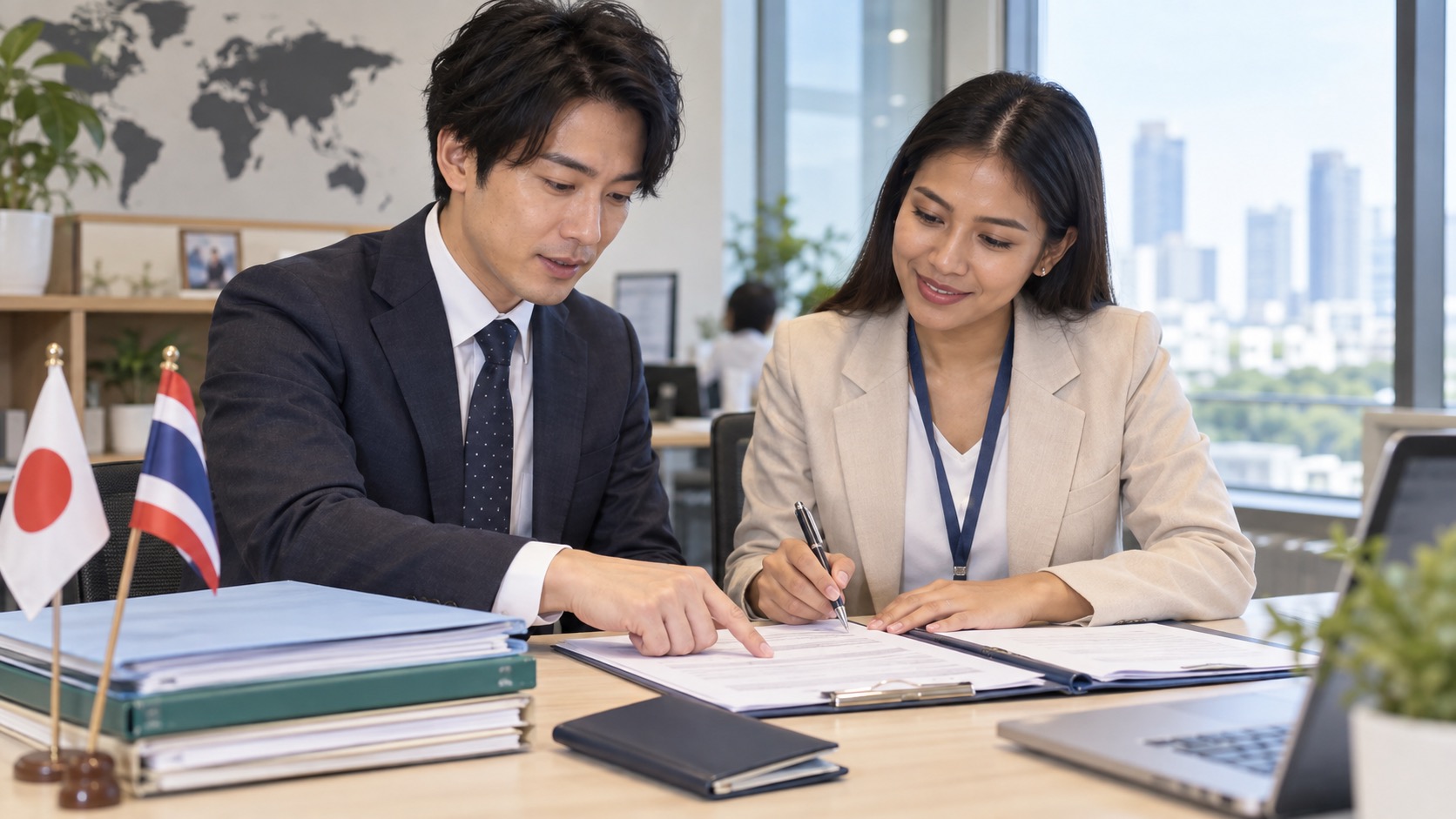 ビザ・就労許可と、応募前に整理しておきたいことのイメージ