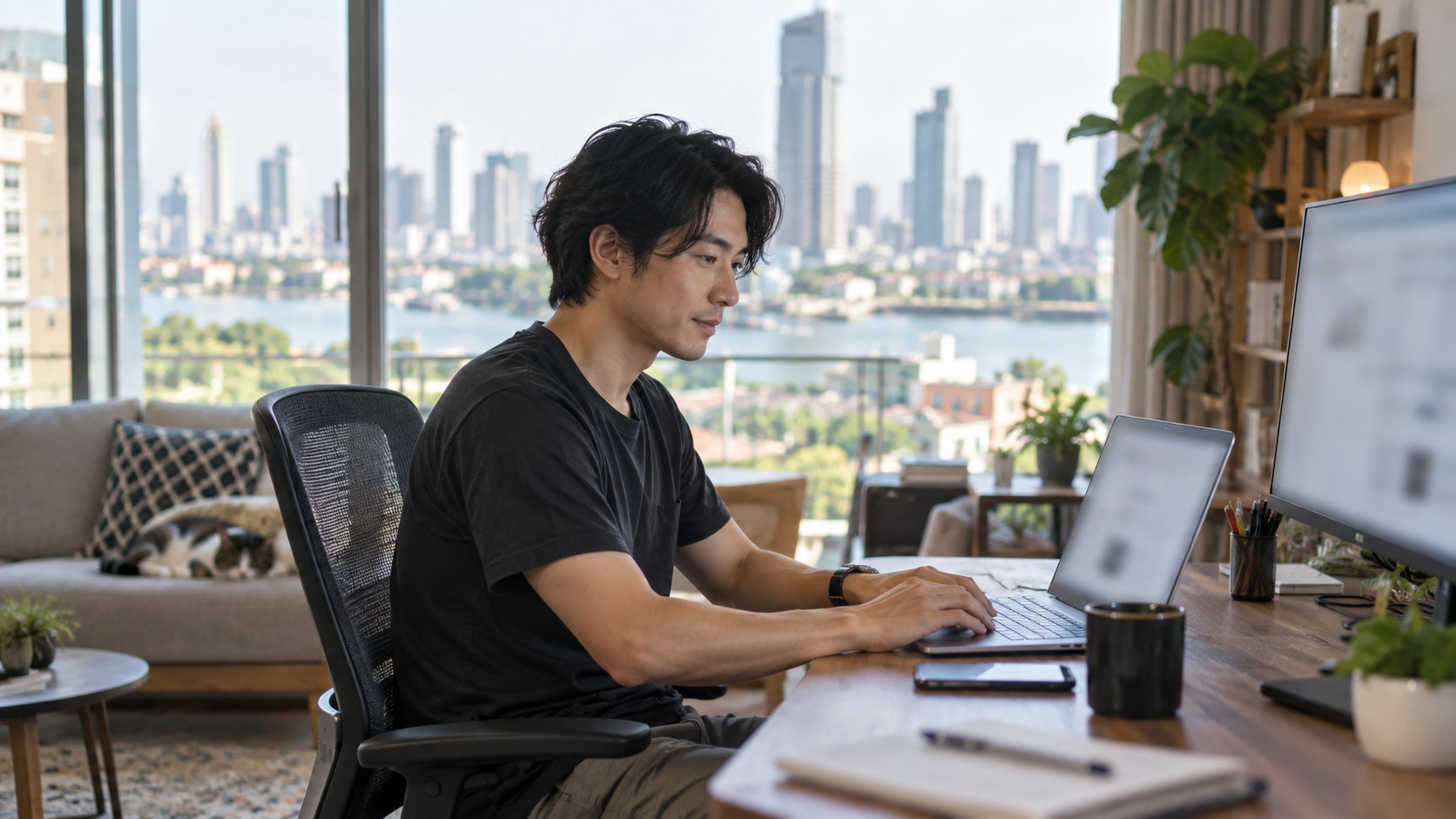 在宅勤務と休暇は、利用を始められる時期も見るのイメージ