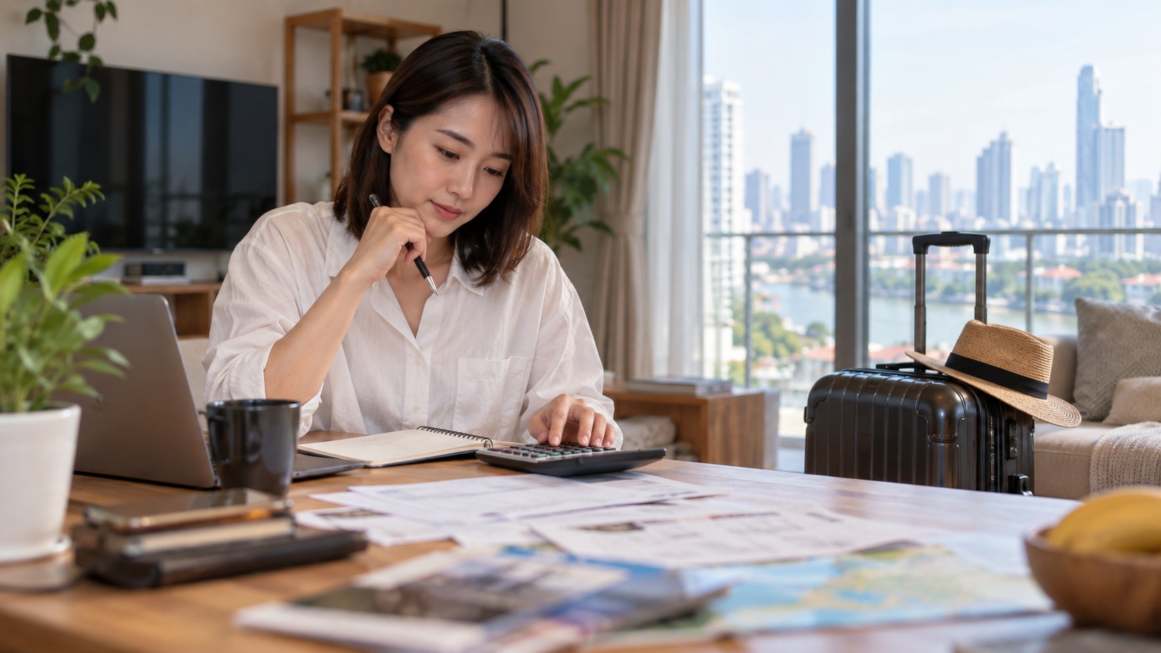 給与だけでなく、初回渡航と入社後の支払い時期を並べるのイメージ