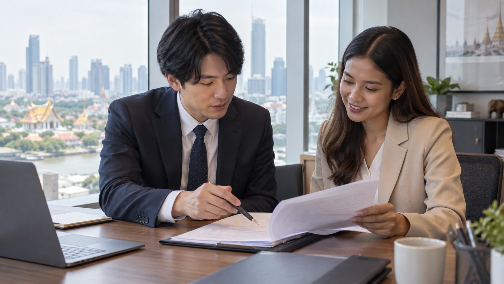 就労開始前に、ビザと労働許可の担当・日程を決めるのイメージ