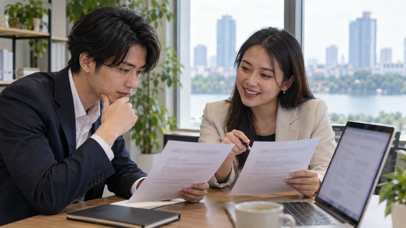IT求人一覧の仕事内容を確認｜開発職とマーケティング職を分ける（AI生成）