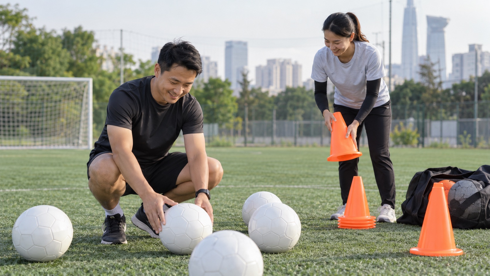スポーツ講師は、レッスンだけでなく保護者対応と運営ものイメージ