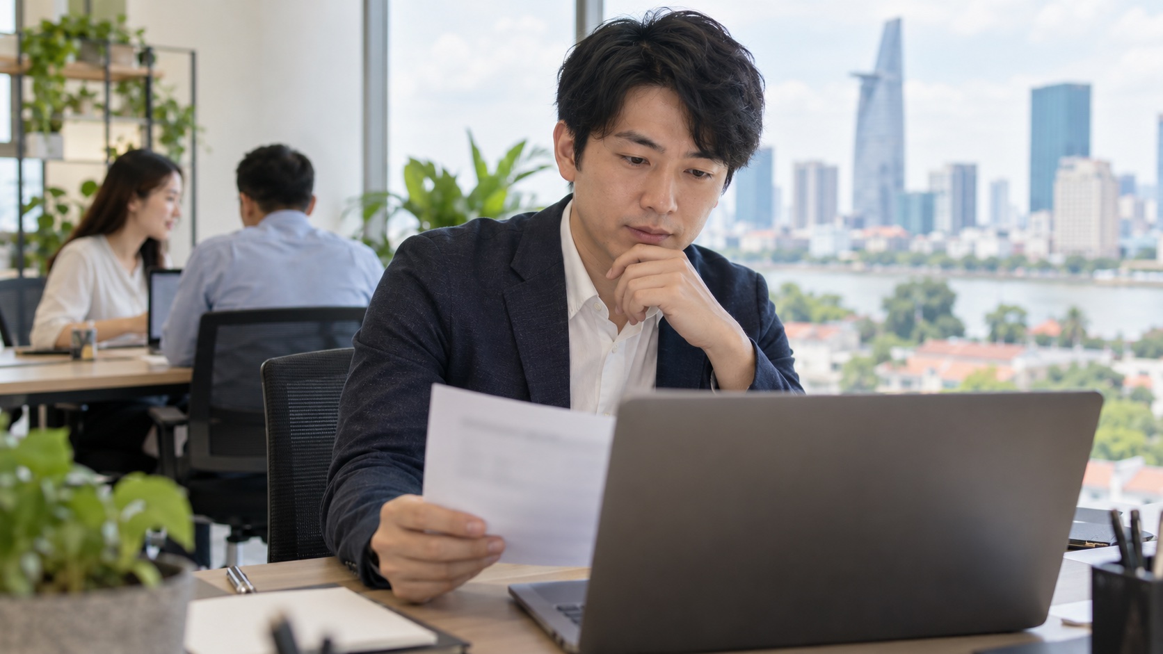 英語欄・応募資格・仕事内容を一緒に読むのイメージ