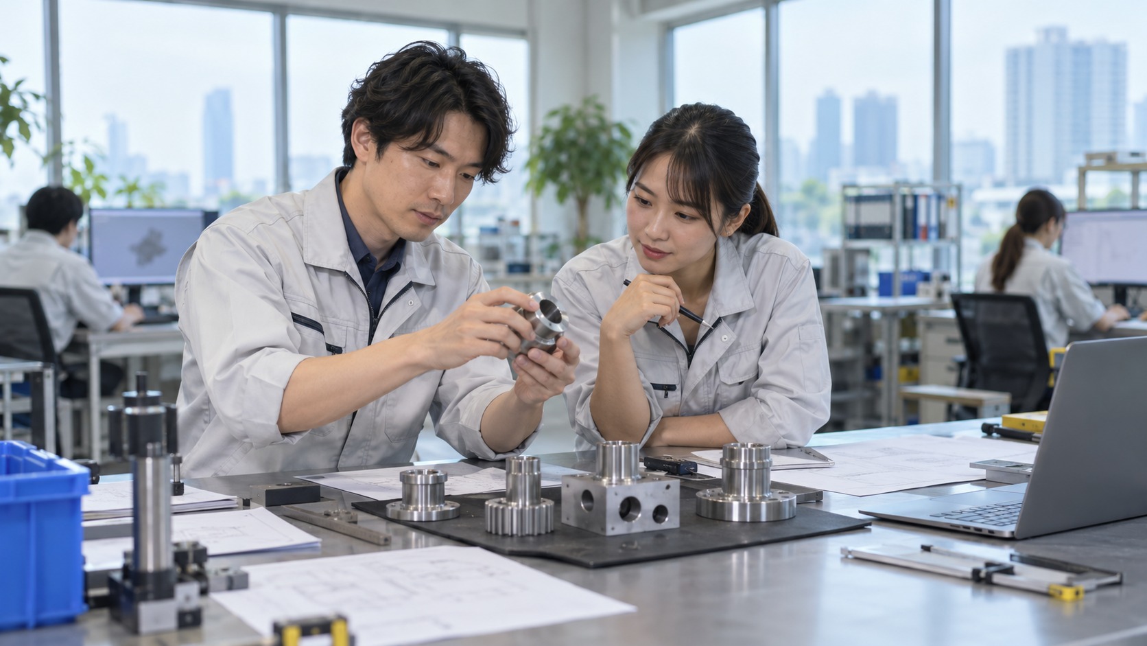設計開発の求人7件を、金型・切削加工・設備施工で見分けるのイメージ