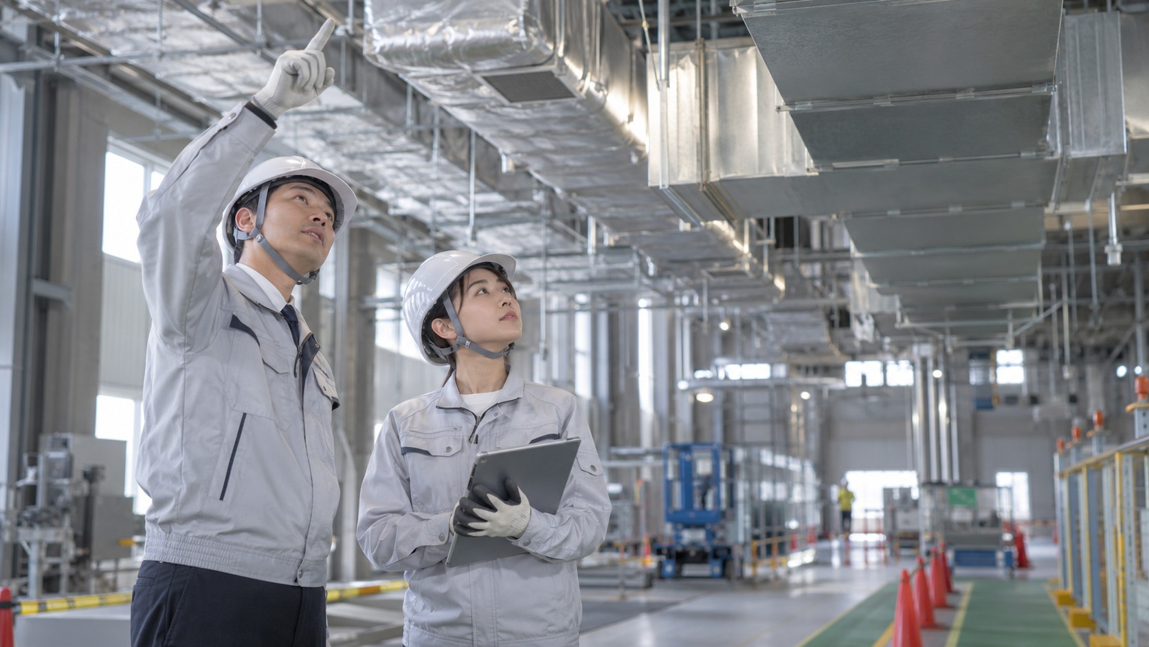 設備施工管理は、担当設備と現場調整の範囲を読むのイメージ