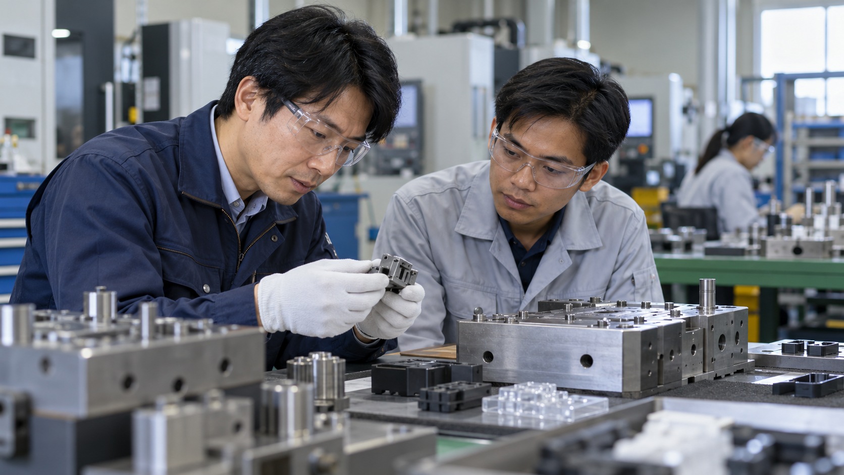 金型の2求人は、対象製品と加工設備で選び分けるのイメージ