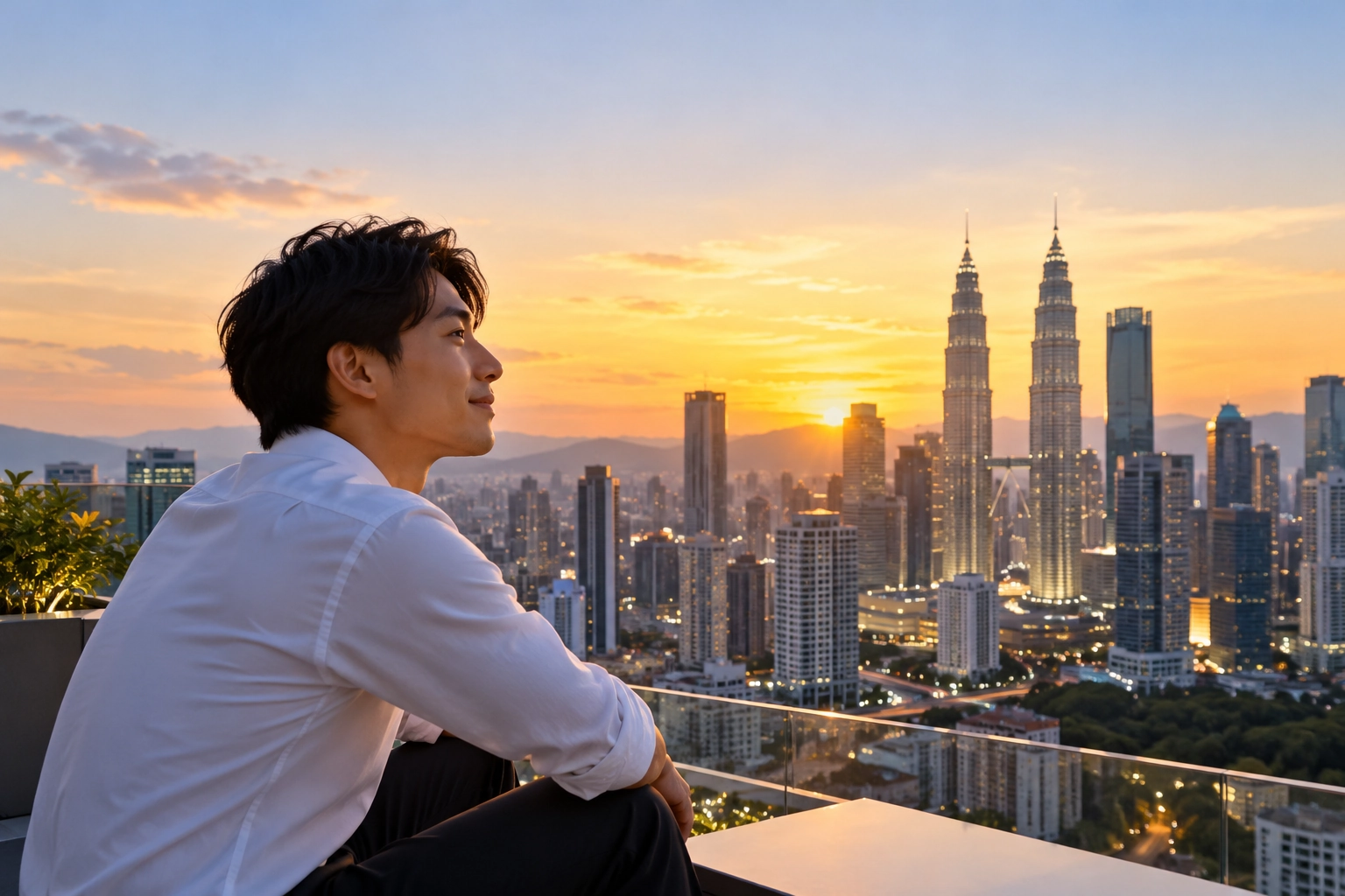 マレーシアの職場でキャリアを広げる日本人のイメージ