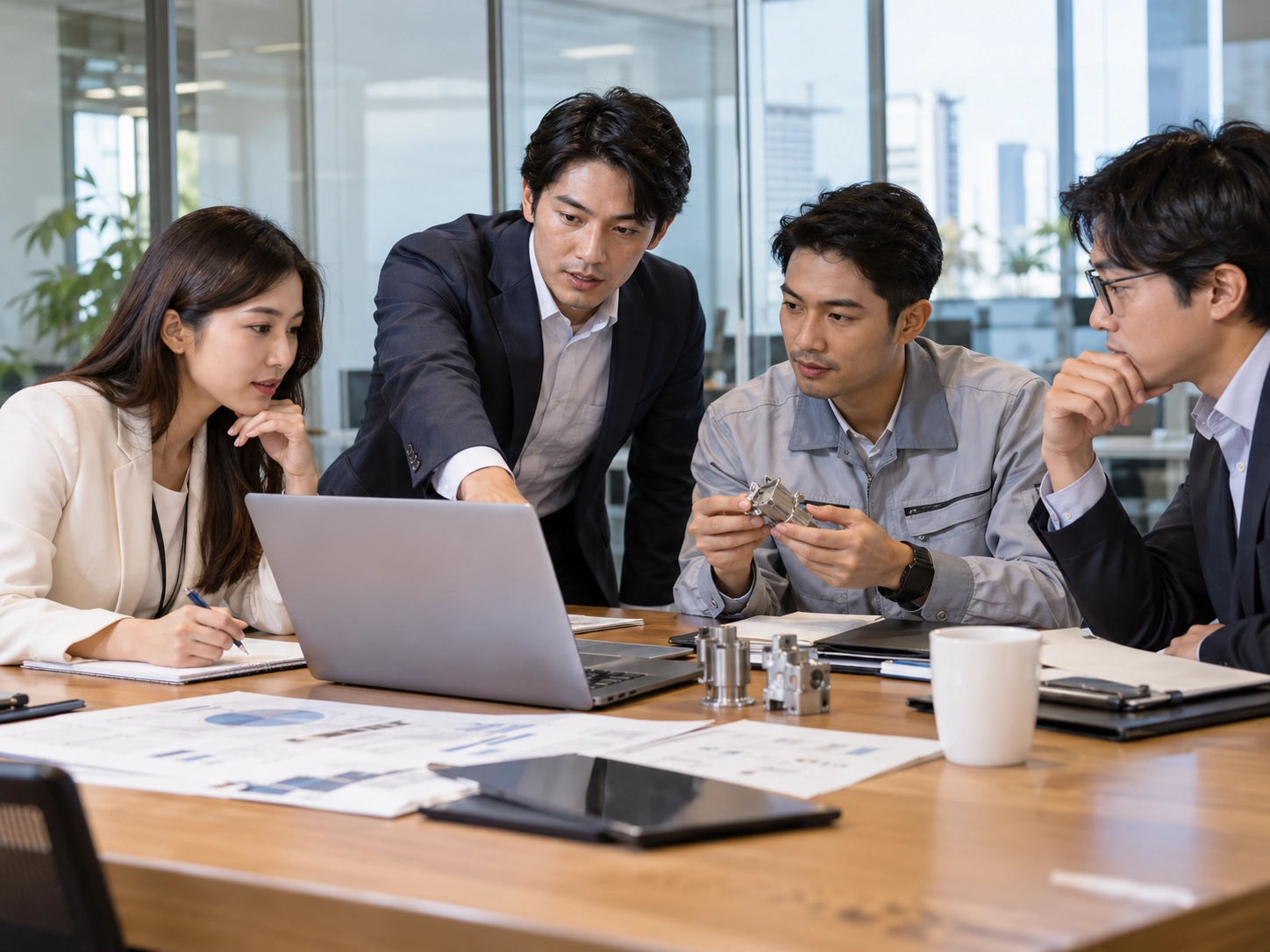 職種ごとの求人の違いのイメージ