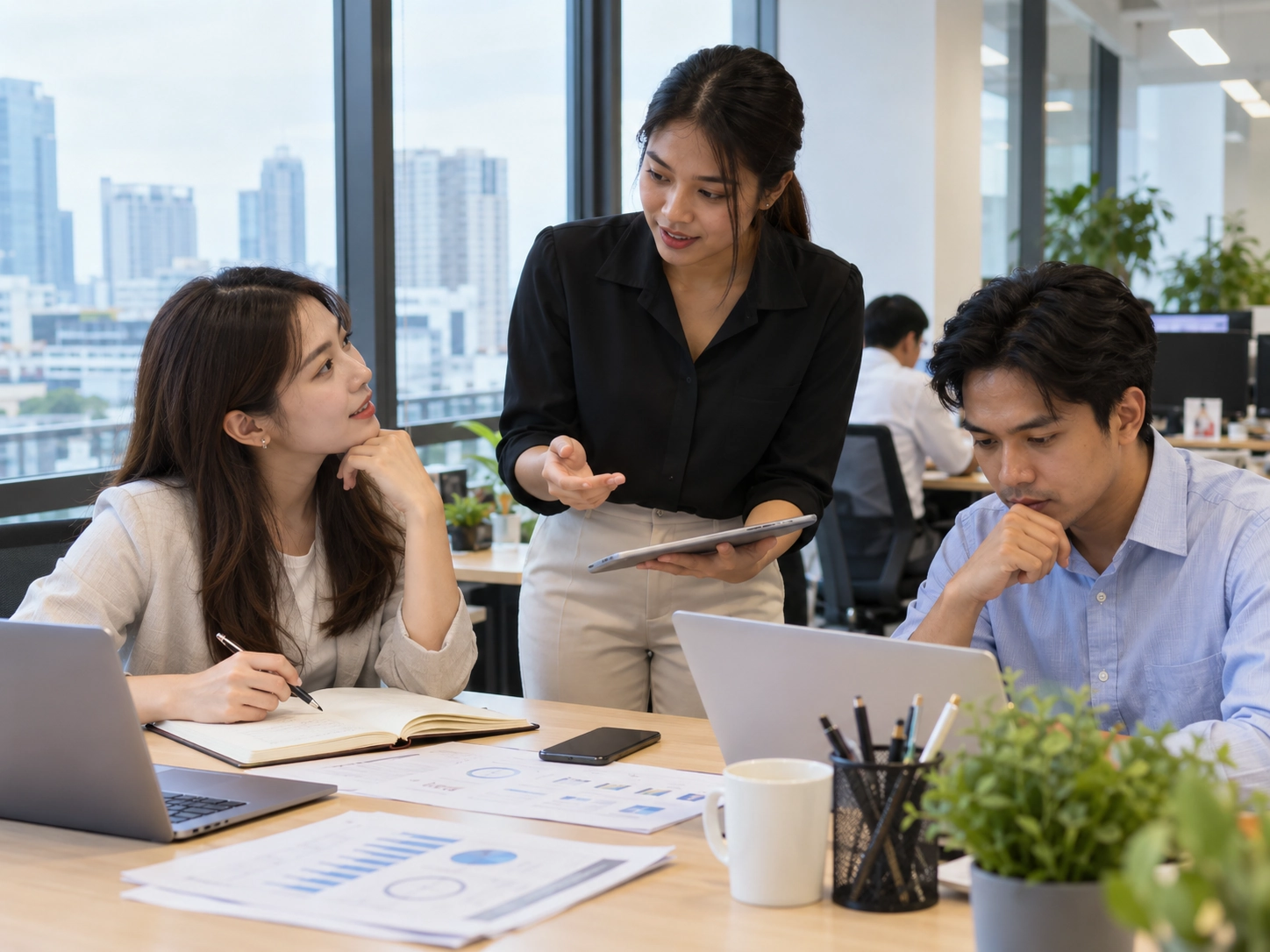 日本人が働く職場のイメージ